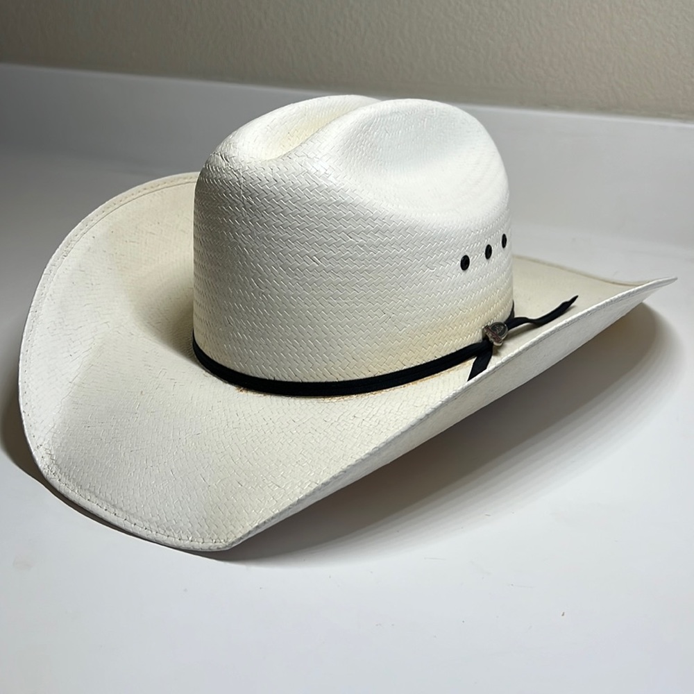 Justin Cowboy Hat 61cm 7 5/8 inch off-white